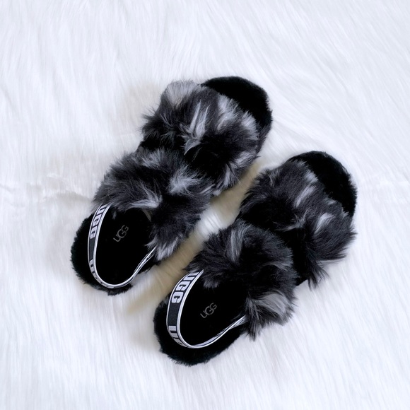 UGG Women’s Oh Yeah Spots Slide Slipper Sandals - Picture 2 of 7